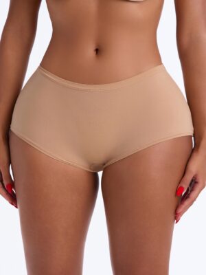 Let Me Live Boyshort Panty - Tan