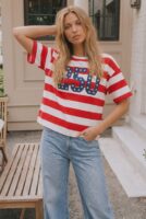 250 Stars and Stripes Patriotic Graphic Tee