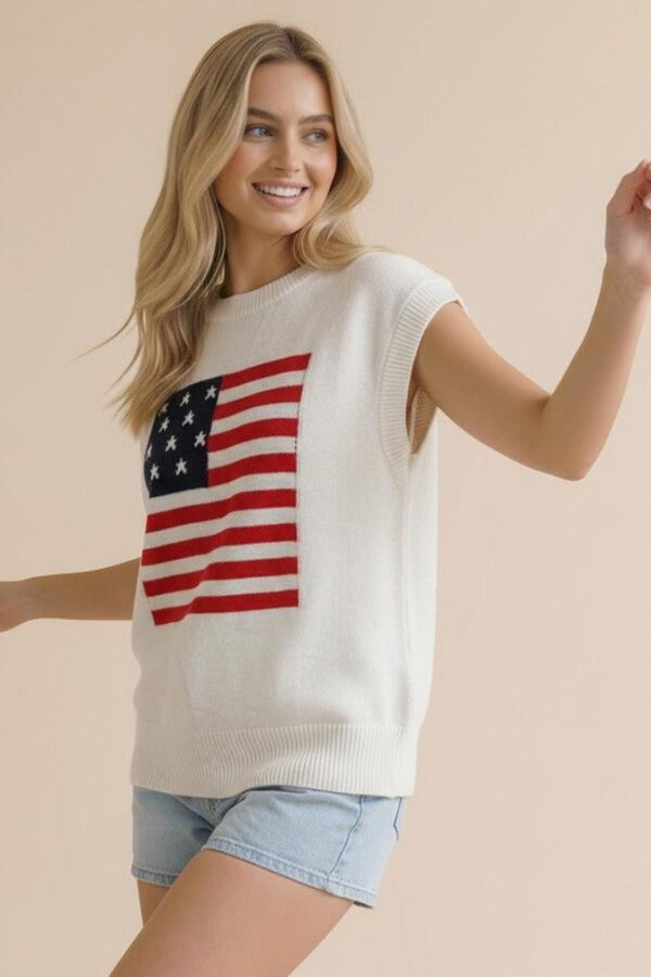 Ivory Graphic Sweater