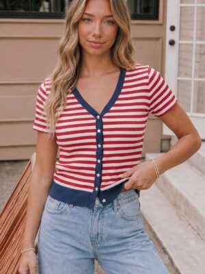 Ribbed Cardigan