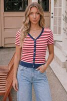 Ribbed Cardigan