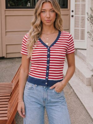 Ribbed Cardigan