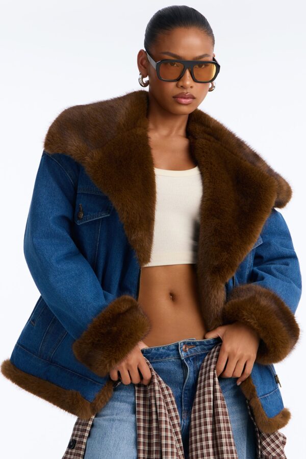 Denim Oversized Jacket