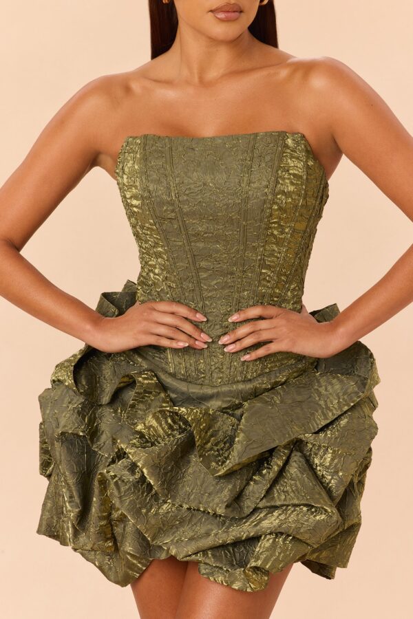 Mini Dress in Olive
