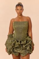 Mini Dress in Olive