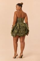 Mini Dress in Olive