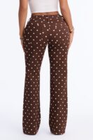 Pants in Brown 98% cotton