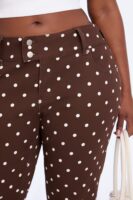 Pants in Brown 98% cotton