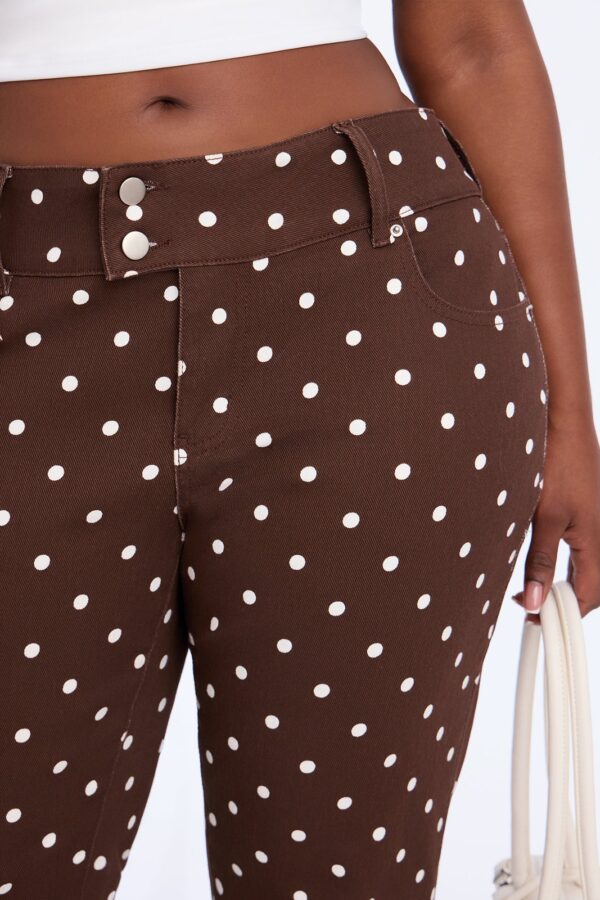 Pants in Brown 98% cotton