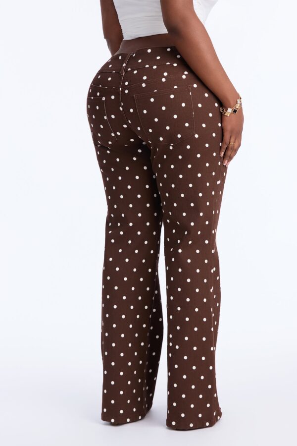 Pants in Brown 98% cotton