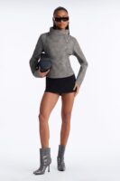 Jacket in Gray 70% polyurethane