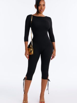 Ladies Kit Black Jumpsuit