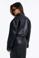 Cropped Jacket in Black