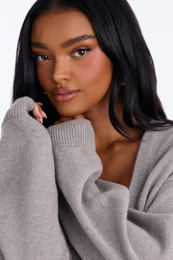 Sweater in Heather Grey
