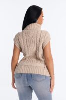 Ladies Kit Taupe Sweater