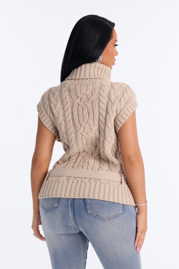 Ladies Kit Taupe Sweater