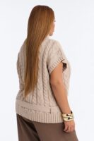 Ladies Kit Taupe Sweater
