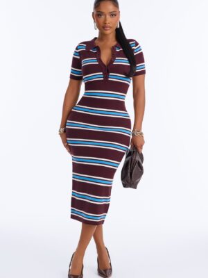 Brown Midi T-shirt