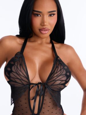 Top in Black 95% polyester