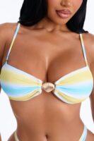 Top in Blue 82% polyester