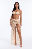 Skirt in Beige 100% acrylic