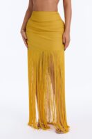 Ladies Kit Mustard Skirt