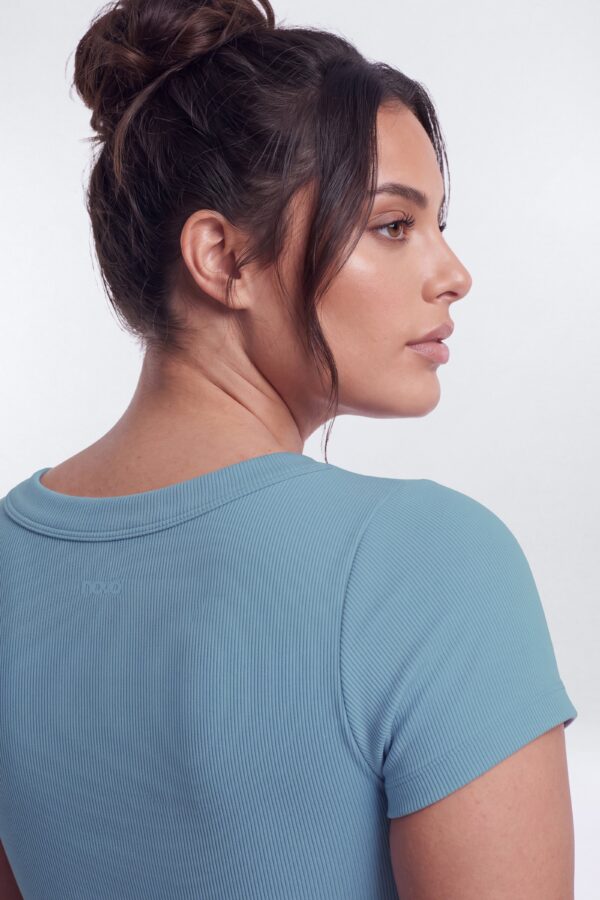 Indigo Cropped Top