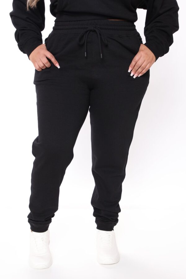 Pants in Black 60% cotton