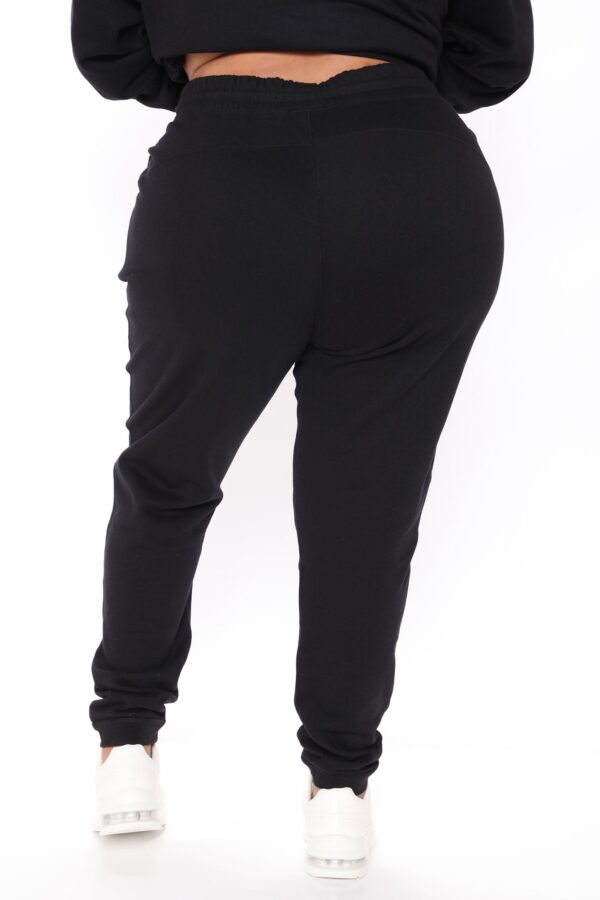 Pants in Black 60% cotton