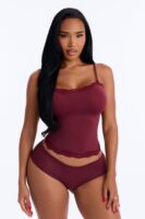 Cami in Wine 82% nylon