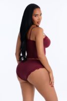 Cami in Wine 82% nylon