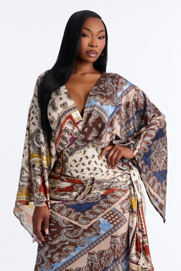 Dress in Brown 100% polyester