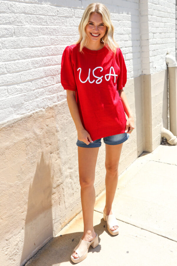 Red Slip Sweater