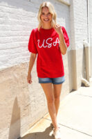 Red Slip Sweater