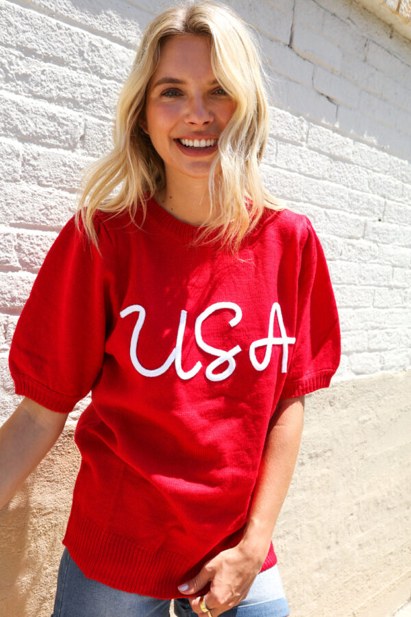Red Slip Sweater
