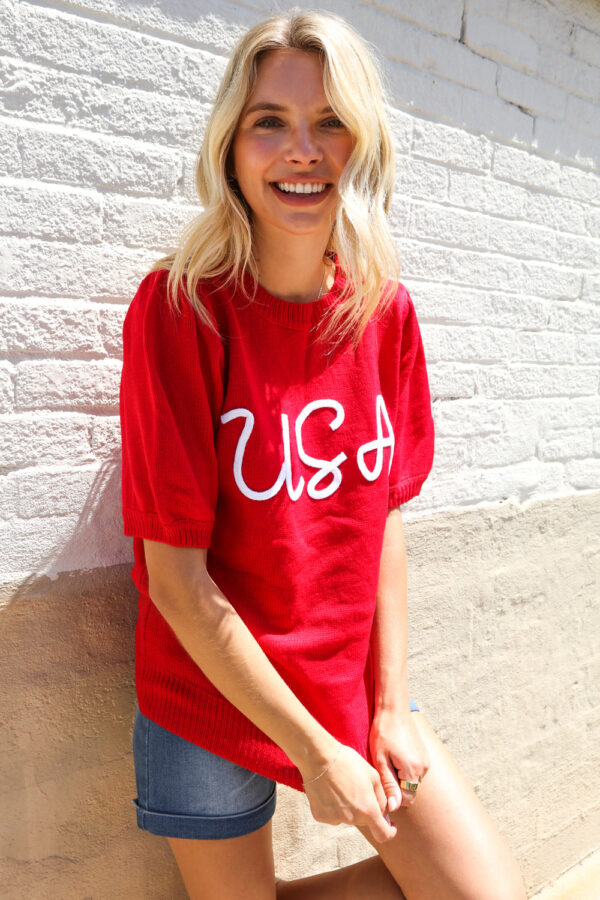 Red Slip Sweater