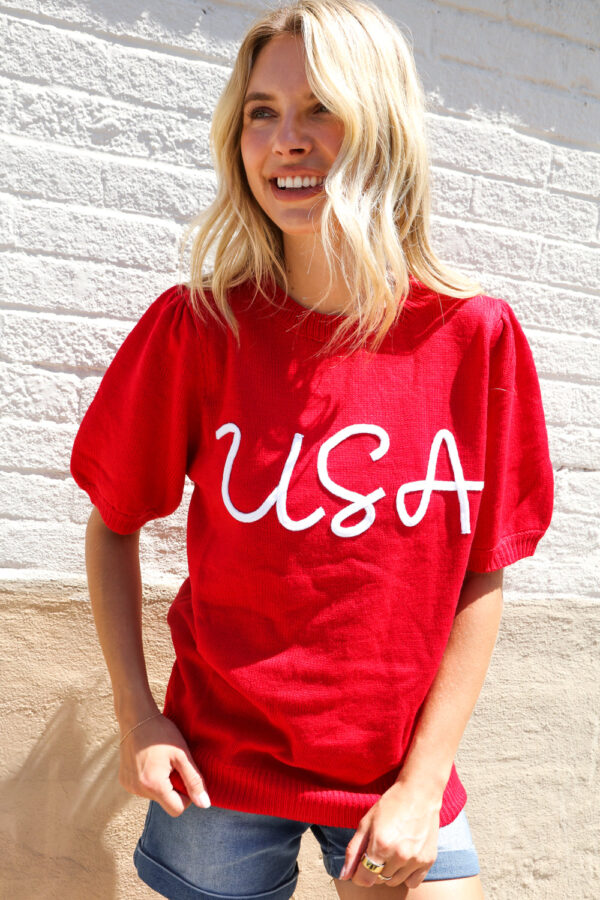 Red Slip Sweater