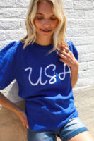 Blue Slip Sweater