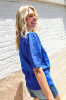 Blue Slip Sweater