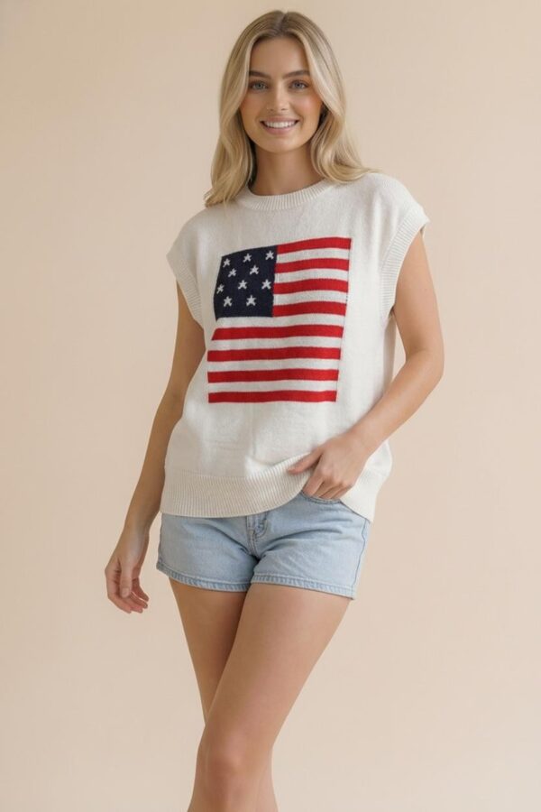 Ivory Graphic Sweater