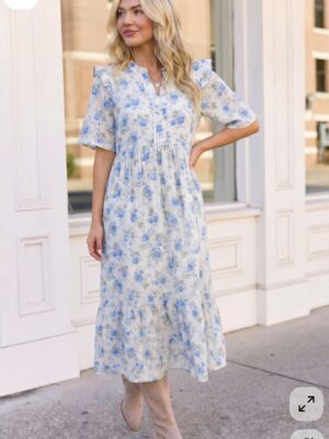 Blue Maxi Dress