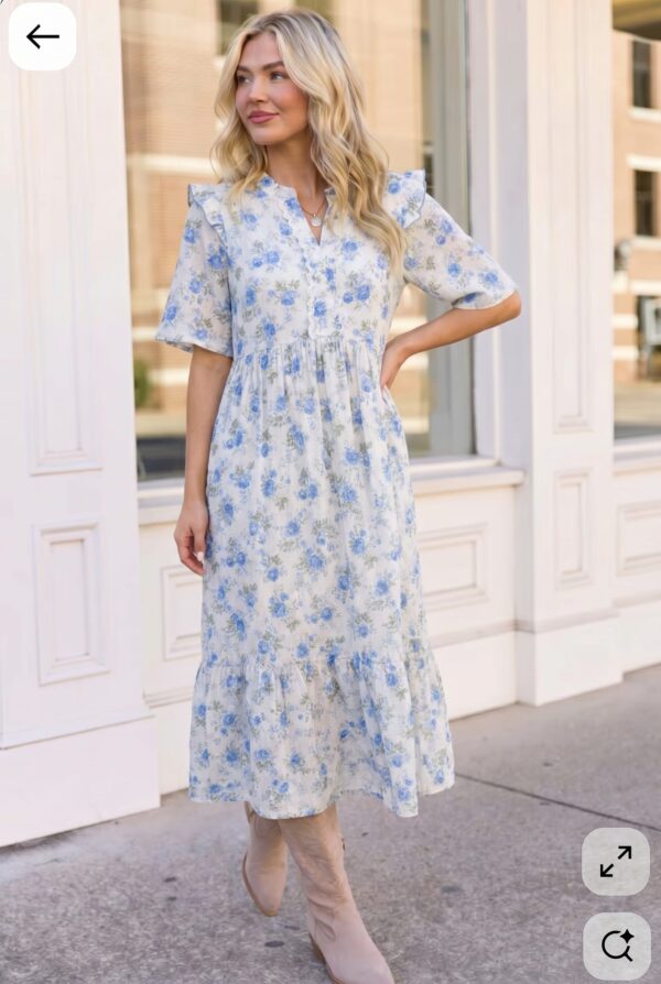 Blue Maxi Dress