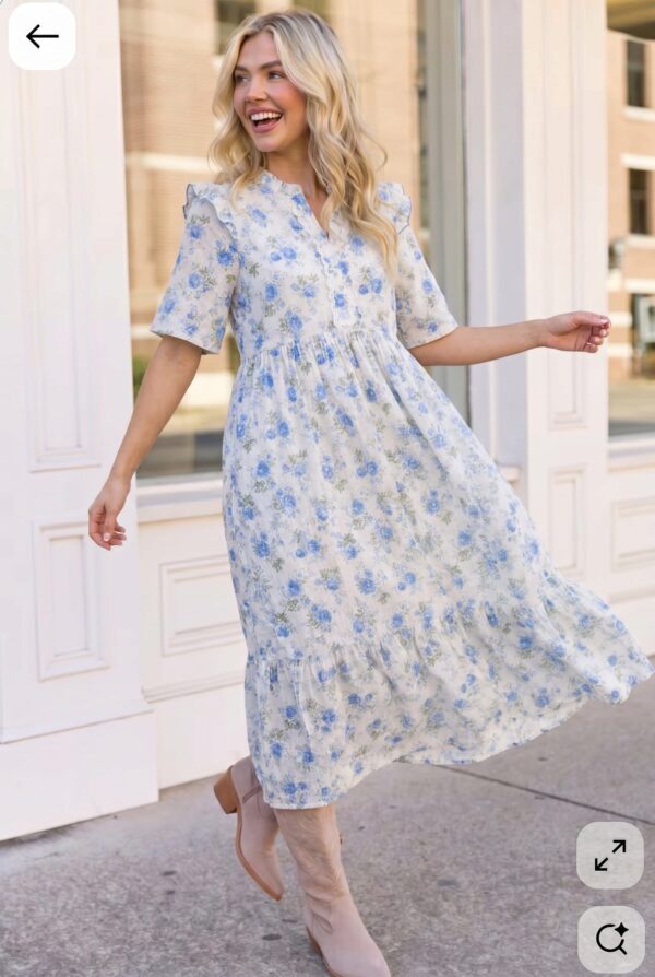 Blue Maxi Dress
