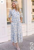 Blue Maxi Dress