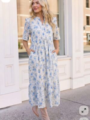 Blue Maxi Dress