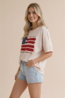 Ivory Graphic Top