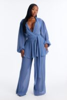 Ladies Kit Blue Jumpsuit