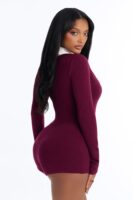 Romper in Burgundy