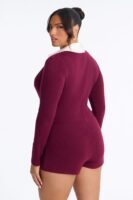Romper in Burgundy