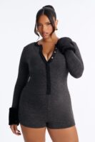 Ladies Kit Charcoal Romper